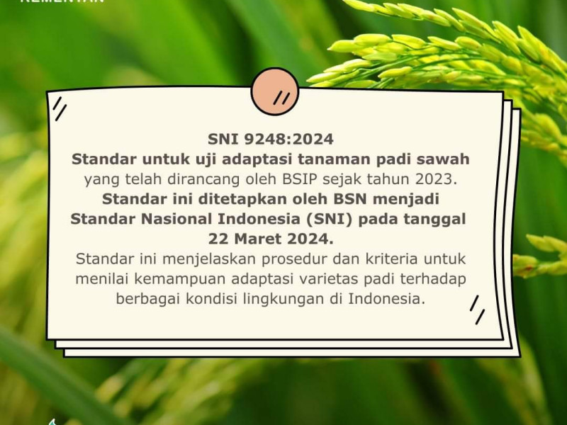 Bsip Banten Balai Penerapan Standar Instrumen Pertanian Banten